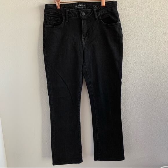 Lucky Brand Lolita Boot Black Pants 4 / 27 - Picture 1 of 14